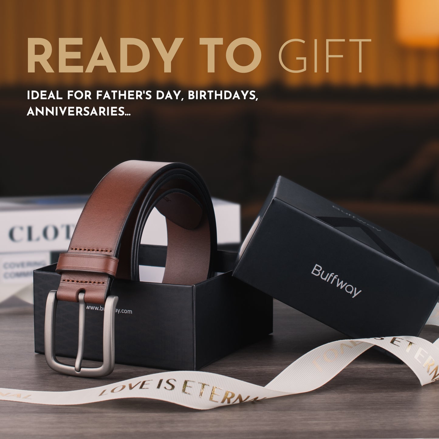 Buffway belt gifts packaging