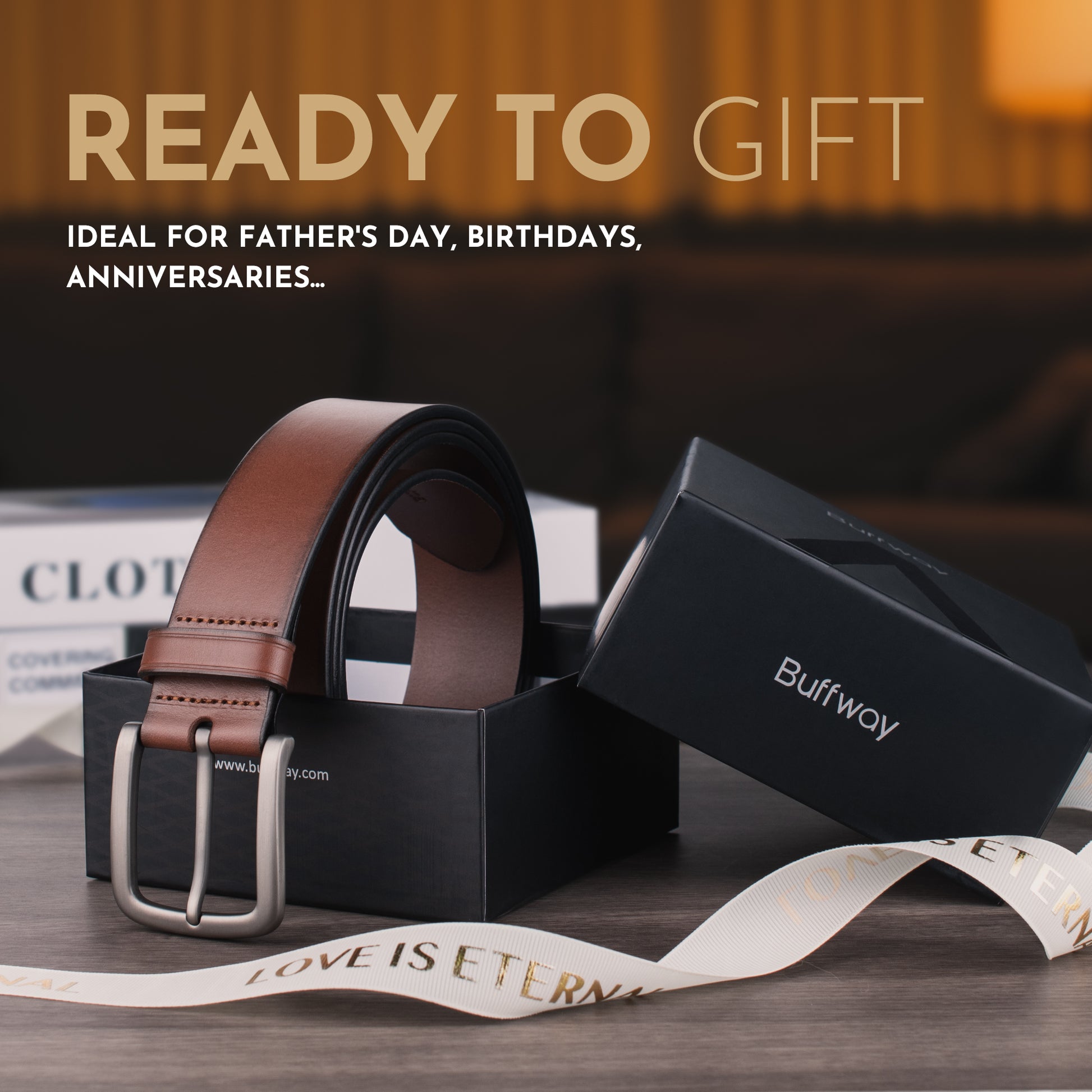 Buffway belt gifts packaging