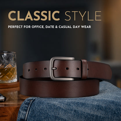 Buffway coffee belts for men